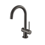 Gessi Rotating single water tap - Black Metal Brushed PVD