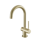 Gessi Rotating single water tap Brass Brushed