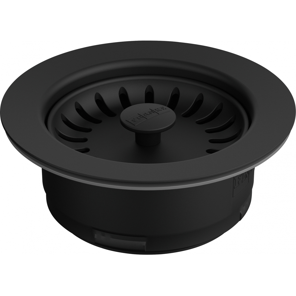 2120109032.jpg Franke Waste Disposer Flange Set Matte Black - Image 1