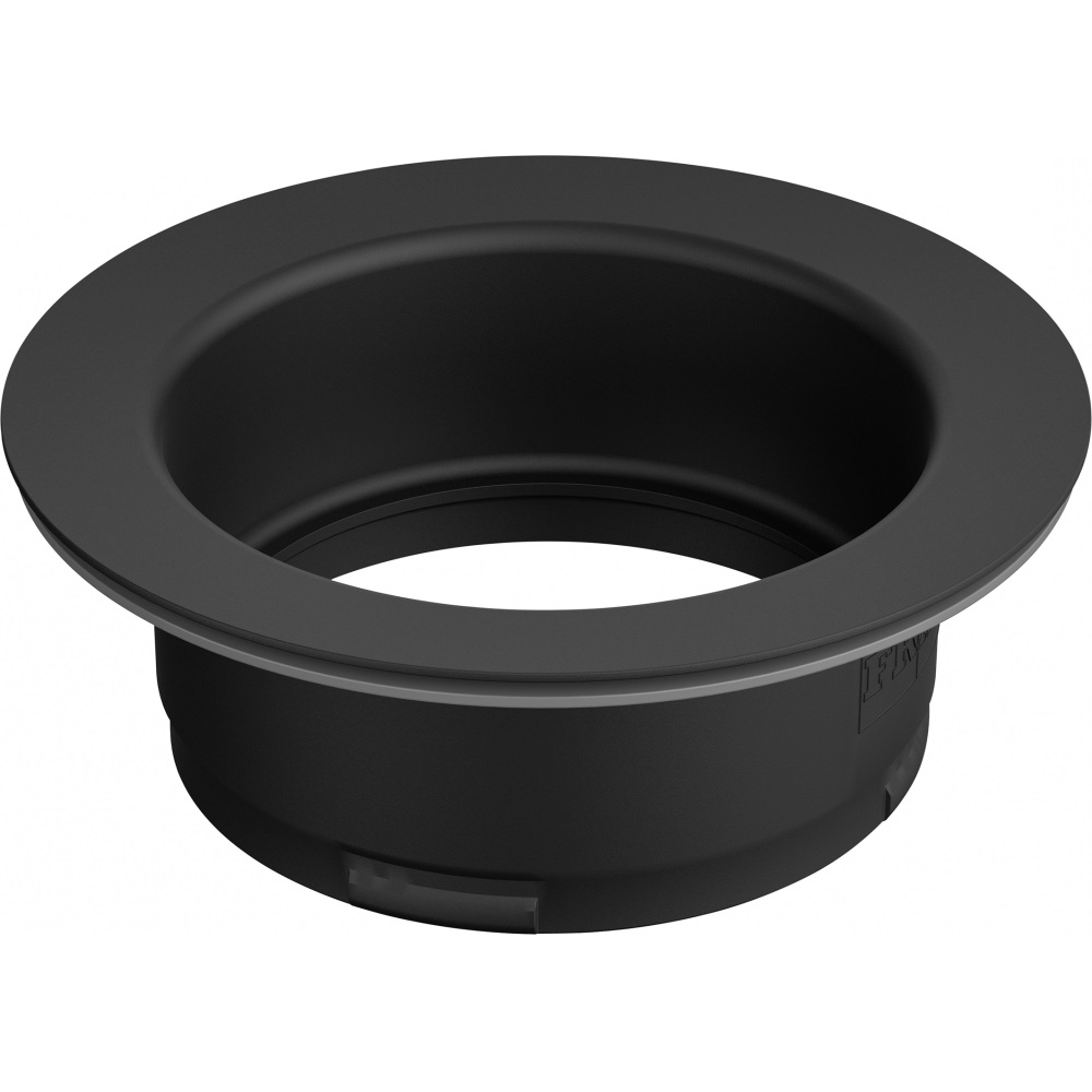 2120109039.jpg Waste Disposal Flange Matte Black - Image 1