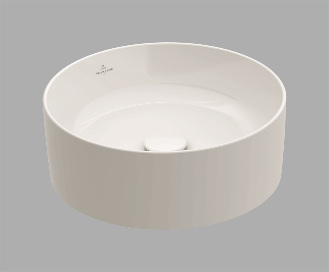 4A184001.jpg Collaro Washbasin Diameter 400mm White Alpin - Image 1