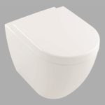 Villeroy Boch Subway 2.0 Floor Standing, Back to Wall, With Rimless Seat 9M78S101