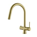 Cyrus Triflow Pull out Brushed Gold