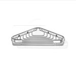 Corner Sponge Dish Chrome