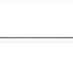 Tempo Single Towel Rail Chrome