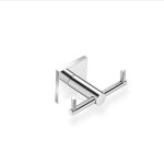 Tempo Double Bath Robe Hook Chrome
