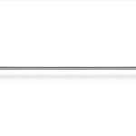 Twist Single Towel Rail Chrome