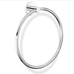 Twist Towel Ring Chrome