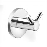 Twist Double Bath Robe Hook Chrome