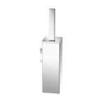 BATH ACCESSORIES Wall Brush Holder Squared - Chrome