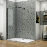 Clear Glass 8mm 120X200 Black Matt Frame