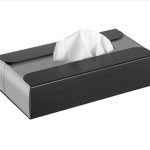 Kleenex Dispenser, Wall Mounted-Portable Black Matt