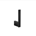Monogram Spare Toilet Roll Holder Black Mat