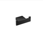 Monogram  Double Bath Robe Hook Black Mat