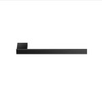 Monogram Towel Ring Black Mat