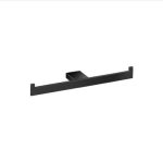 Monogram Double Toilet Roll Holder Black Mat