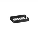 Monogram Soap Dish Black Mat