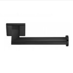 Enigma Toilet Roll Holder Black Matt