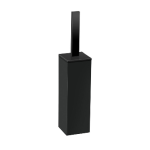 BATH ACCESSORIES Brush Holder Squared - Black Mat