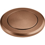 Push knob round Copper