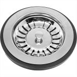 Automatic drain with standard basket