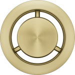 Round Overflow set hidden Gold