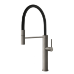GESSI 316 KITCHEN Semi- professional sink mixer - Steel Brushed