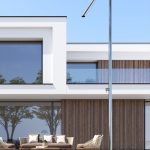 FONTEALTA TWIGGY Outdoor shower column, with mixer and aerated showerhead Polished Supermirror