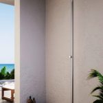 FONTEALTA Origo Outdoor Shower Column Brushed Inox