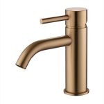 Borras EVOLUTION Short Basin Tap Brushed Gold
