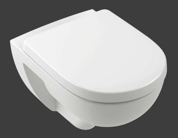 Villeory Boch O.Novo, Direct Flush Rimless, With Soft Closing Seat