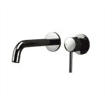 Borras EVOLUTION Concealed wash basin mixer Brushed Steel