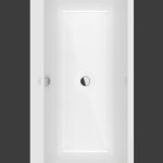 VilleroyBoch Architectura Rectangular 1700 x 700 Acrylic Alpin White