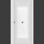 VilleroyBoch Architectura Rectangular 1800 x 800 Acrylic Alpin White