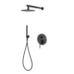 Borras EVOLUTION Concealed shower mixer Matt Black