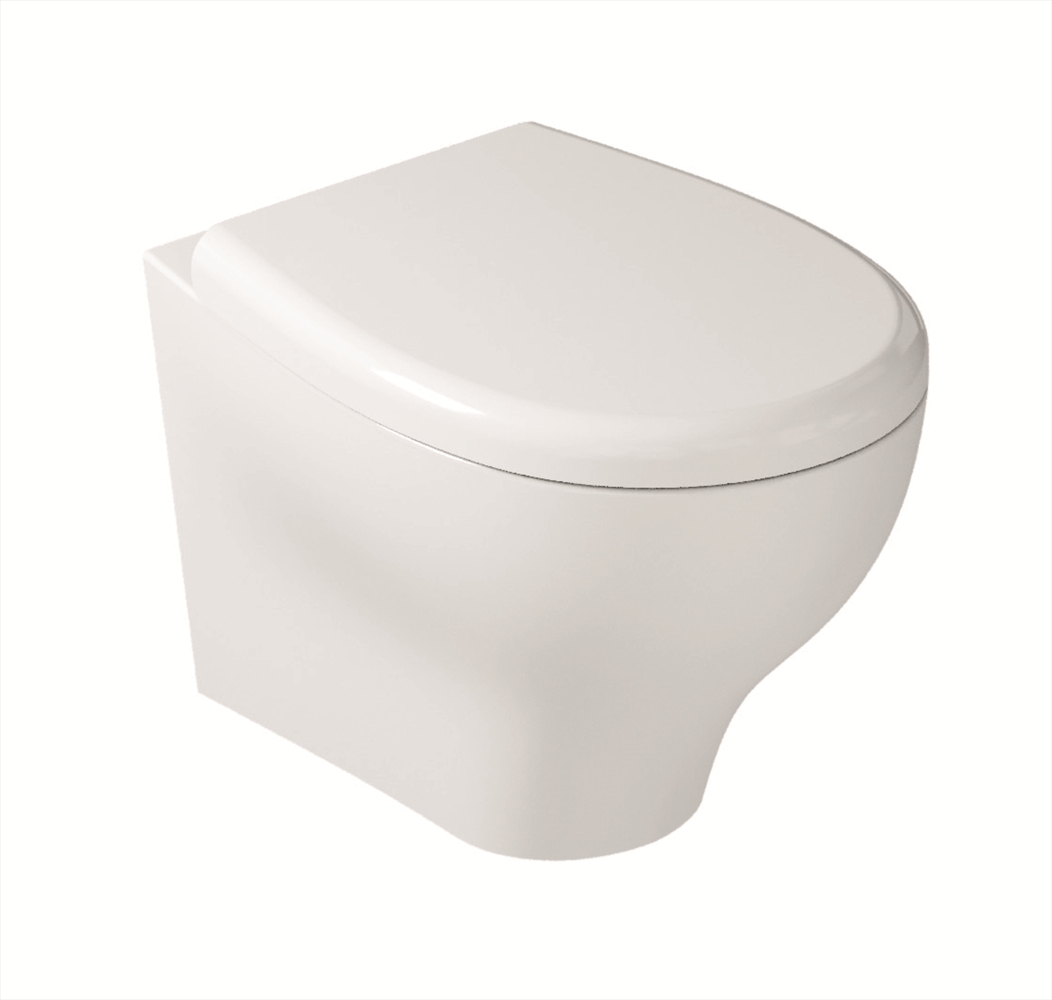 7212-7254.jpg Eden Wall-hung Rimless Including Soft Closing Slim Seat White - Image 1